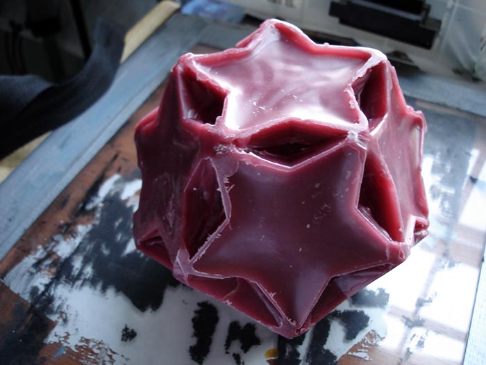the wax
