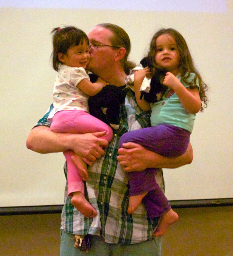 MCTalk-DadGirls1small